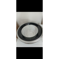 Siemens WM16W672NL/.. deur, scharnier, glas, deurranden, deurhaak  11035685 00742712