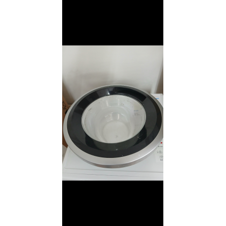 Siemens WM16W672NL/.. deur, scharnier, glas, deurranden, deurhaak  11035685 00742712